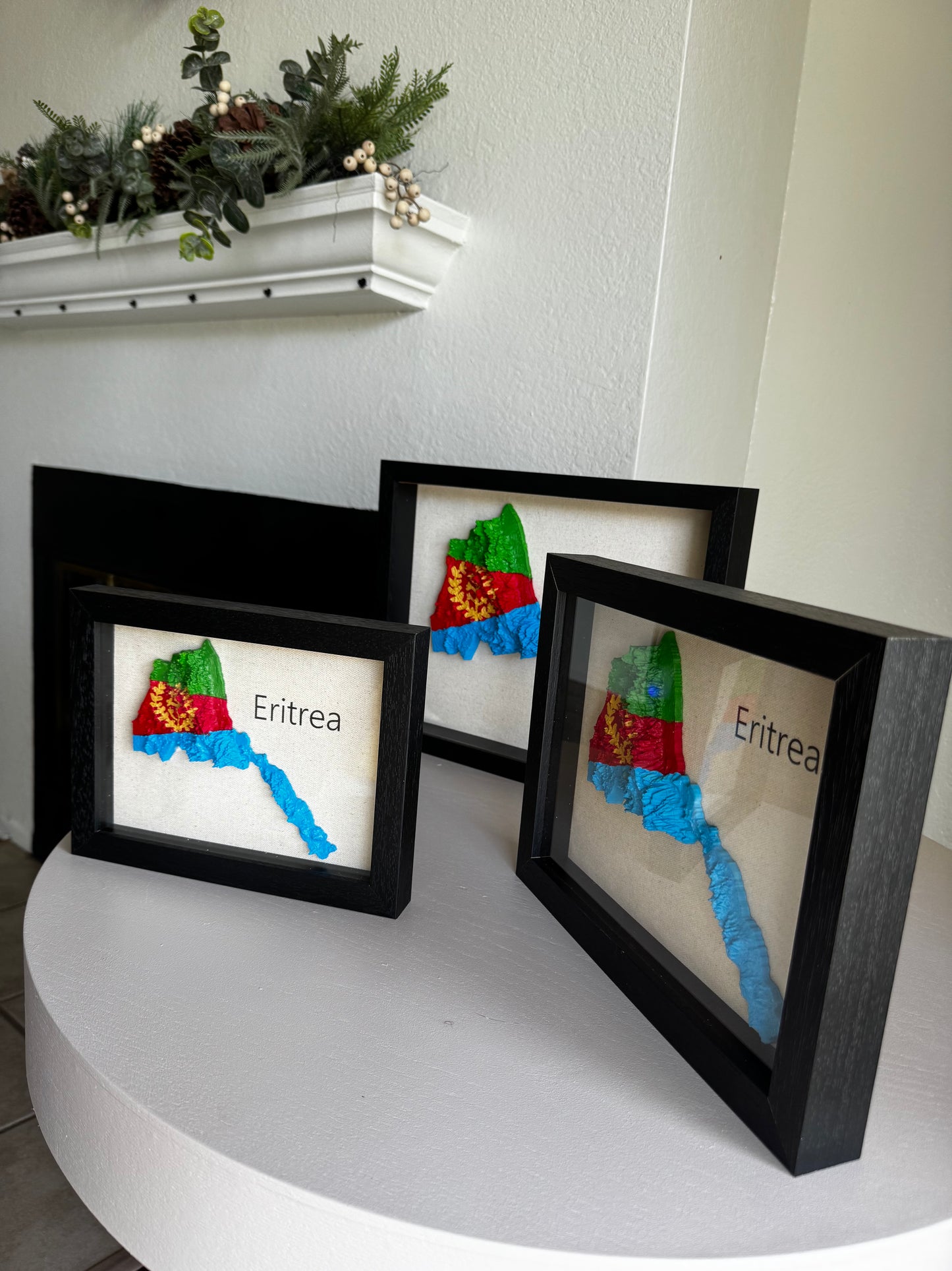 Eritrea 3D map