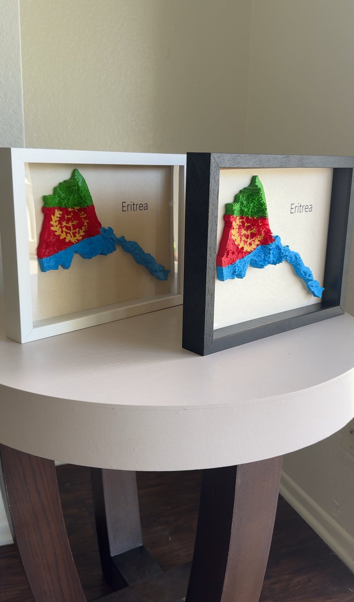 Eritrea 3D map